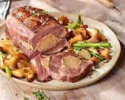 Magret de canard au foie gras 